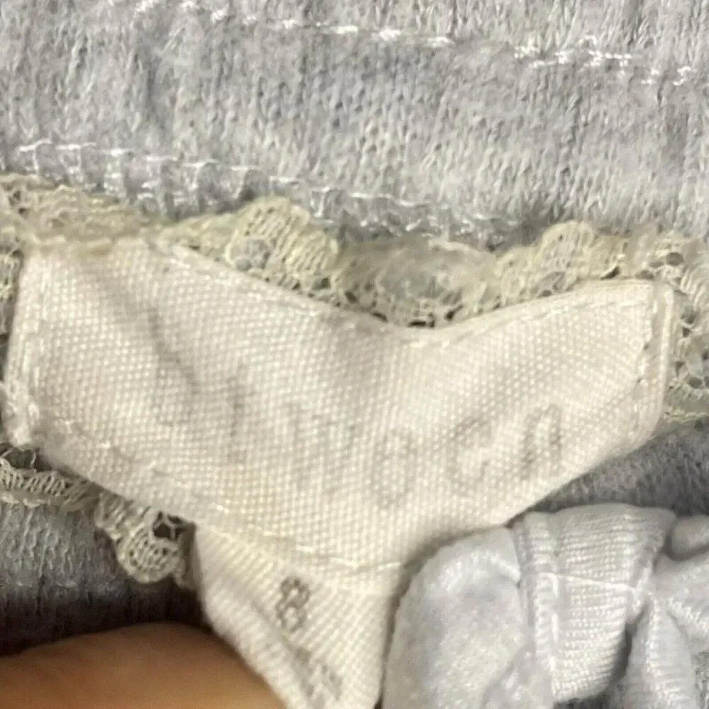 Unicorn B Tween Sweat Shorts Girls 8 Gray Casual Graphic Print Athleisure Play - Picture 6 of 7